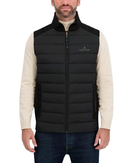 Nautica Men's Transitional Mixed Media Vest: $26.25 Nautica Men's Transitional Mixed Media Vest: $26.25