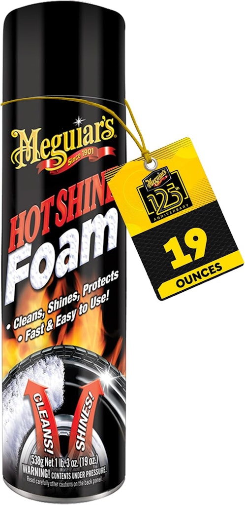 Meguiar's Hot Shine Tire Foam 19-oz. Aerosol : $3.98 via Sub & Save