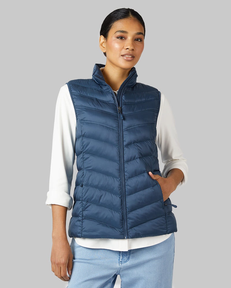 32 Degrees Women's Lightweight Packable Vest: $15 32 Degrees Women's Lightweight Packable Vest: $15