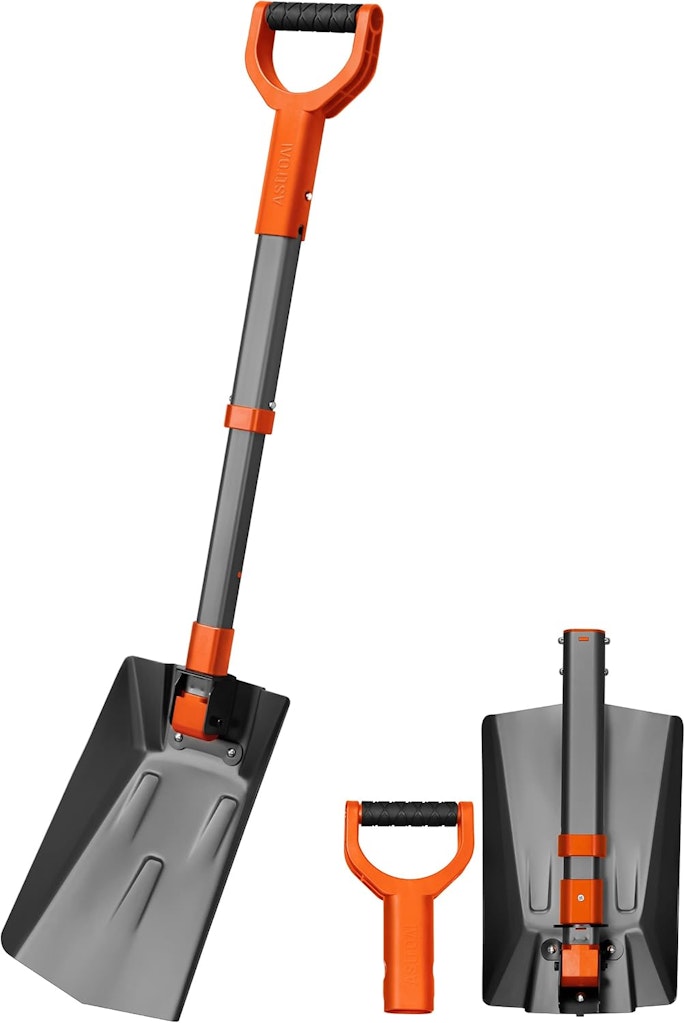 AstroAI 39" Folding Snow Shovel: $23