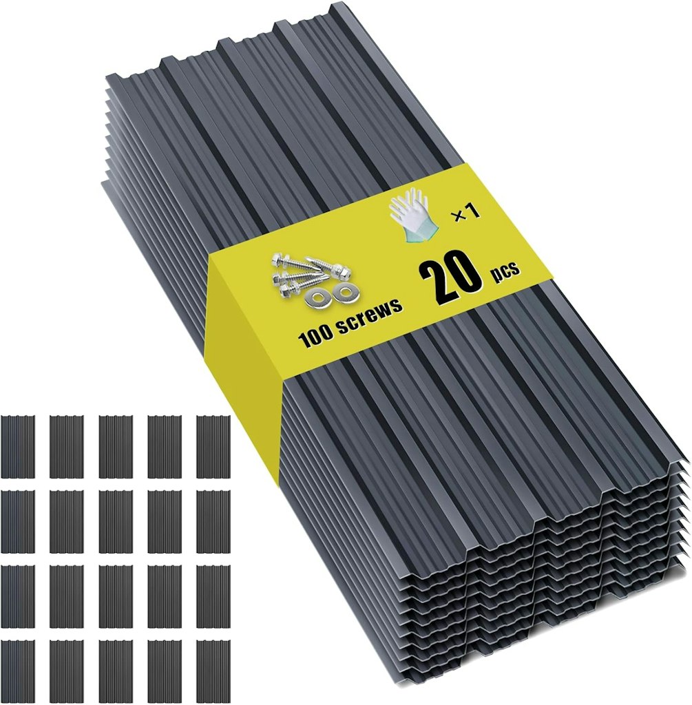 Metal Roofing Panels 20-Pack: $125.39