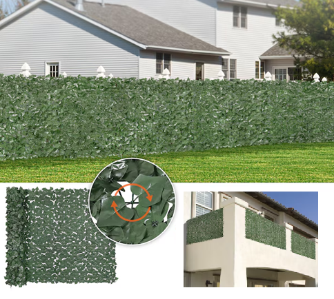 Vevor 8-ft x 5-ft Artificial Left Barrier: $1.09 / Sq. Ft. 