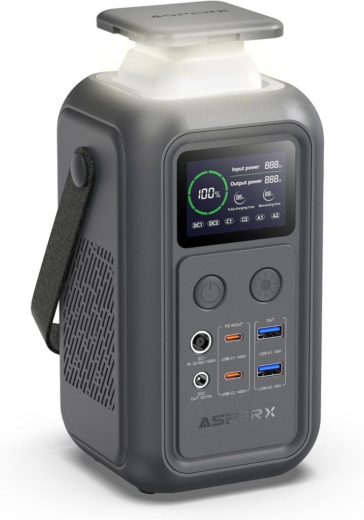 AsperX 60,000mAh Portable Power Station: $90