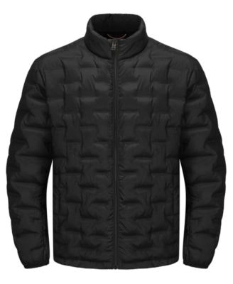 Hawke & Co. Men's Stand Collar Lightweight Warm Cube Jacket: $34.99