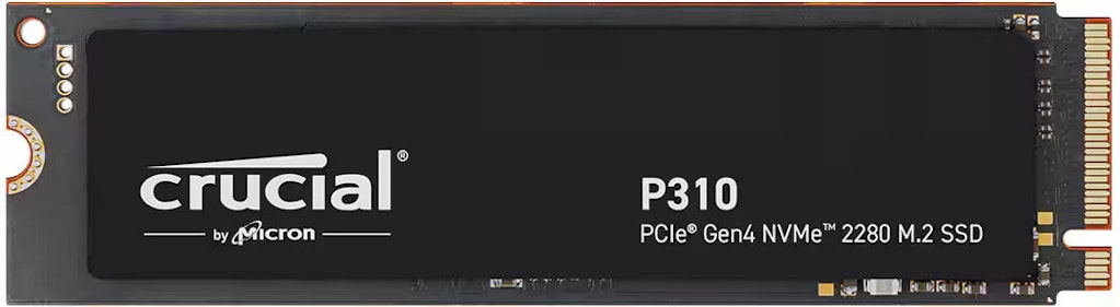 Crucial P310 1TB PCIe 4.0 NVMe M.2 2280 SSD: $106.99 Crucial P310 1TB PCIe 4.0 NVMe M.2 2280 SSD: $106.99