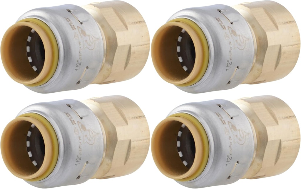SharkBite Max 1/2" x 1/2" FNPT Adapter: $26 SharkBite Max 1/2" x 1/2" FNPT Adapter: $26