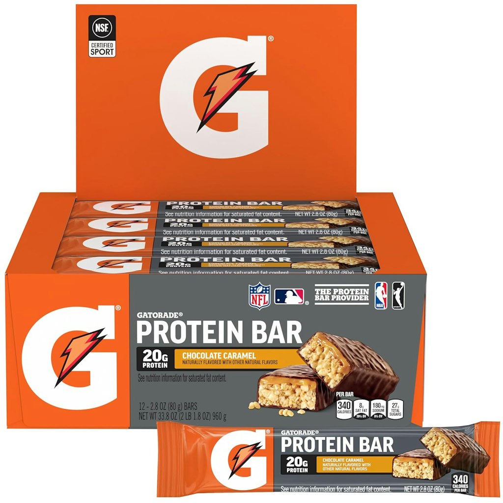 Gatorade Whey Protein Bars 12-Pack: $17 Gatorade Whey Protein Bars 12-Pack: $17