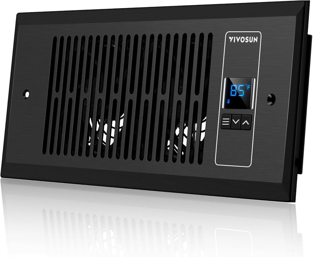 Vivosun 4" x 10" Quiet Register Booster Fan: $24