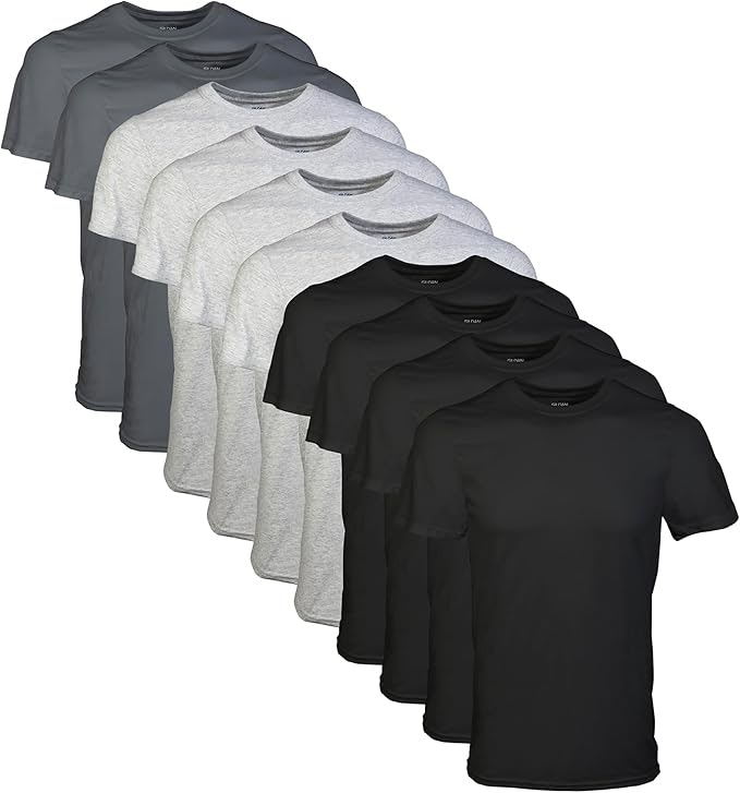 Gildan Men's Crew T-Shirts 10-Pack: $21 Gildan Men's Crew T-Shirts 10-Pack: $21