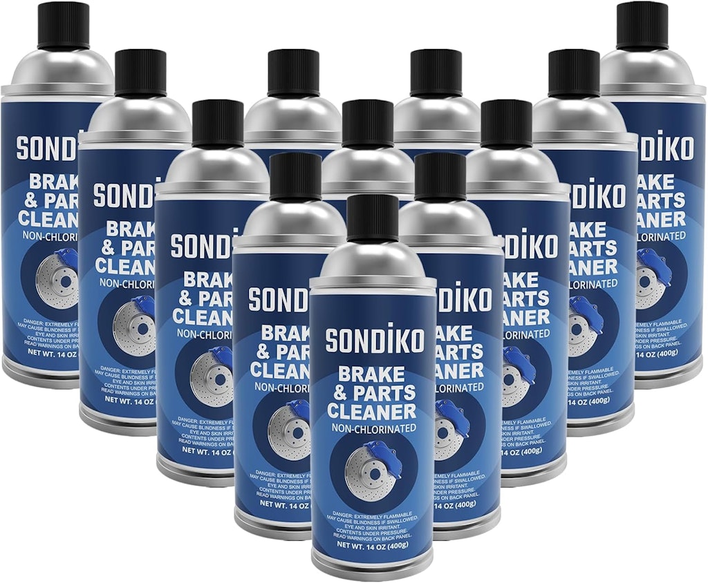 Sondiko Non-Chlorinated Brake Cleaner 12-Pack: $40