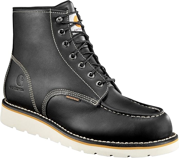 Carhartt Men's 6" Waterproof Leather Wedge Boots: $69.98 Carhartt Men's 6" Waterproof Leather Wedge Boots: $69.98