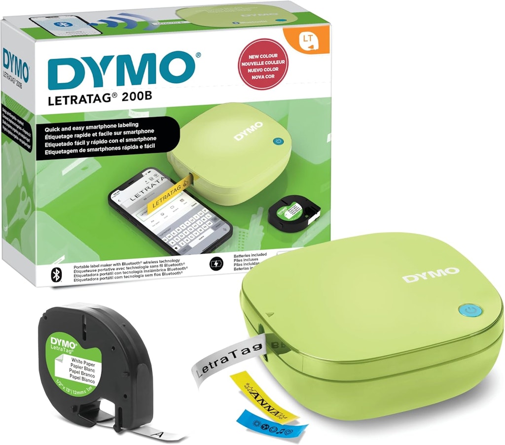 Dymo LetraTag 200B Bluetooth Label Maker: $14.50 Dymo LetraTag 200B Bluetooth Label Maker: $14.50