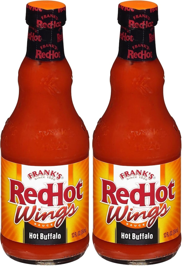Frank's RedHot Hot Buffalo Wings Sauce 12-oz. Bottle 2-Pack: $4.78