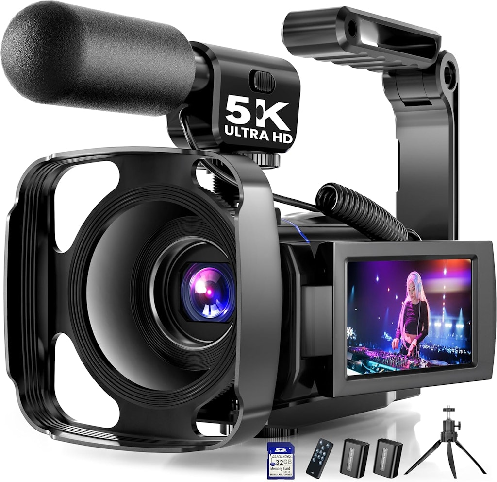 Bregoo 5K UHD 64MP Video Camera w/ 32GB Card & 2 Batteries: $118.99 Bregoo 5K UHD 64MP Video Camera w/ 32GB Card & 2 Batteries: $118.99
