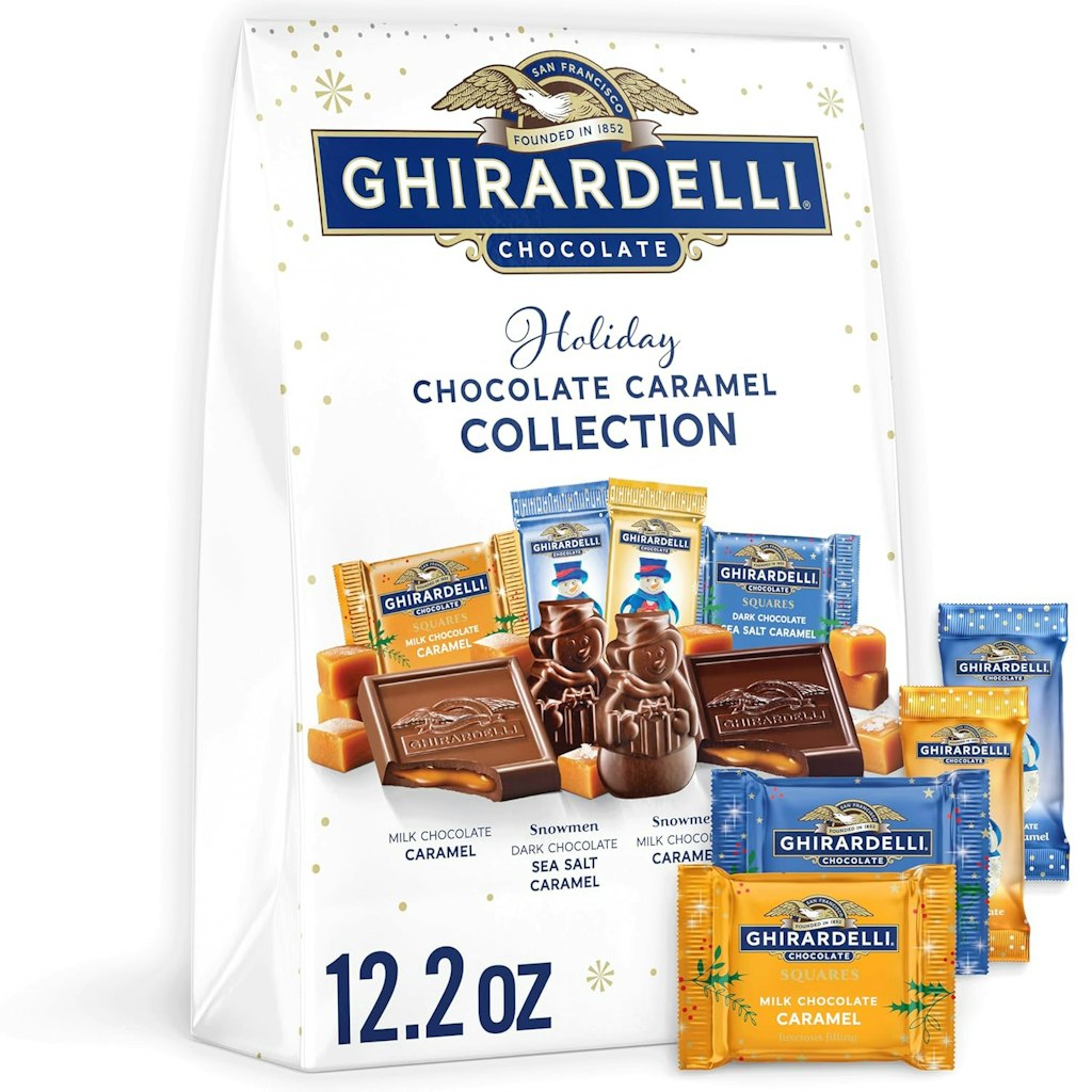 Ghirardelli Holiday Caramel Collection 12.2-oz. Bag: $6 Ghirardelli Holiday Caramel Collection 12.2-oz. Bag: $6