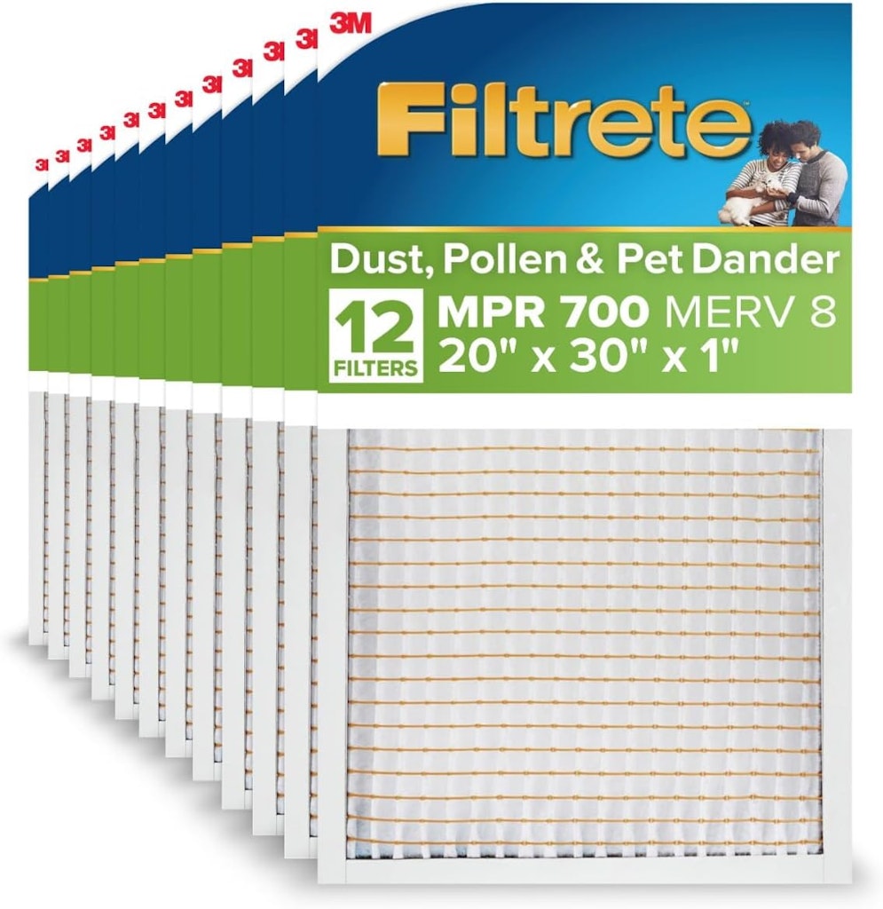 Filtrete 20x30x1 AC Furnace Air Filter 12-Pack: $61