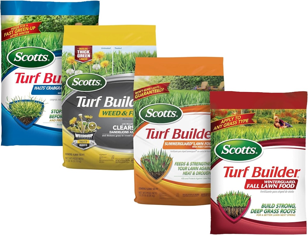 Scotts Turf Builder 4-Bag Bundle for Small Lawns: $70
