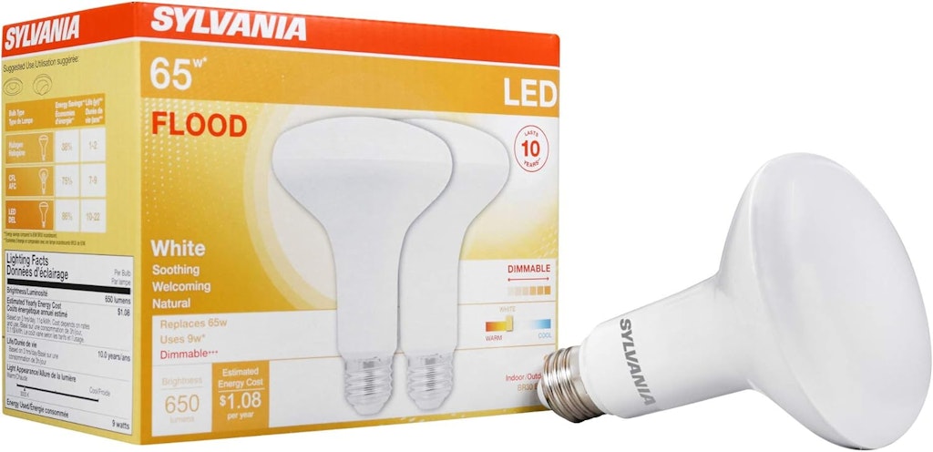 Sylvania LED BR30 Flood Light Bulb 2-Pack: $3.29 Sylvania LED BR30 Flood Light Bulb 2-Pack: $3.29