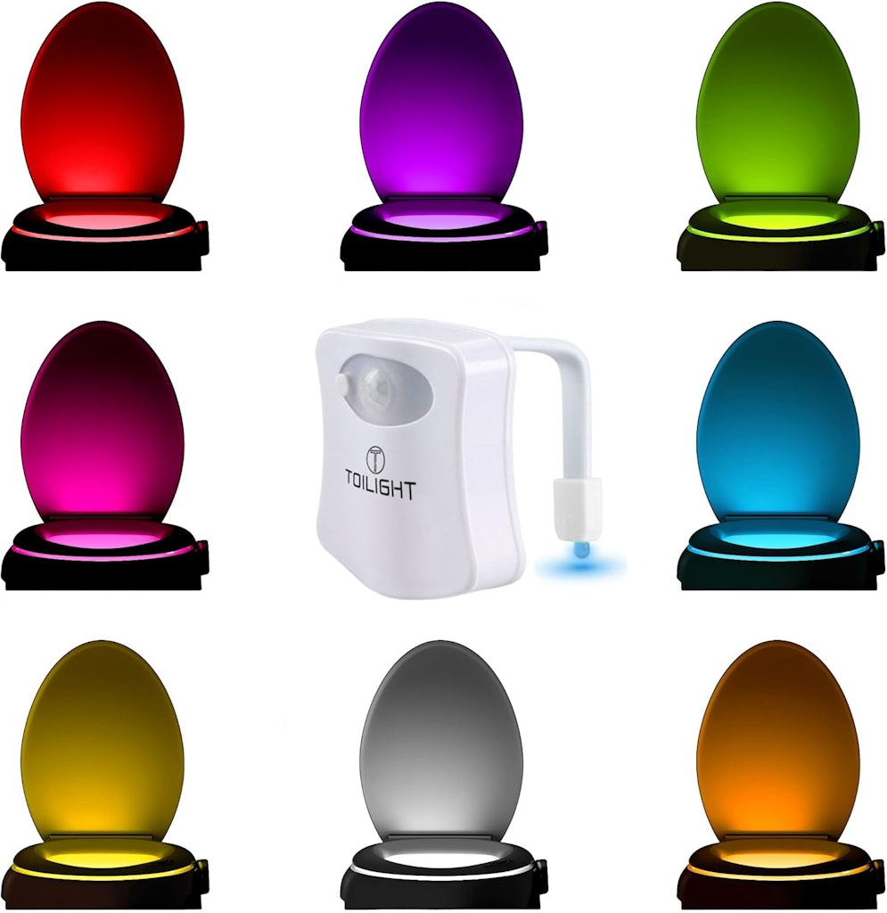 Toilet Night Light : $9.99 Toilet Night Light : $9.99