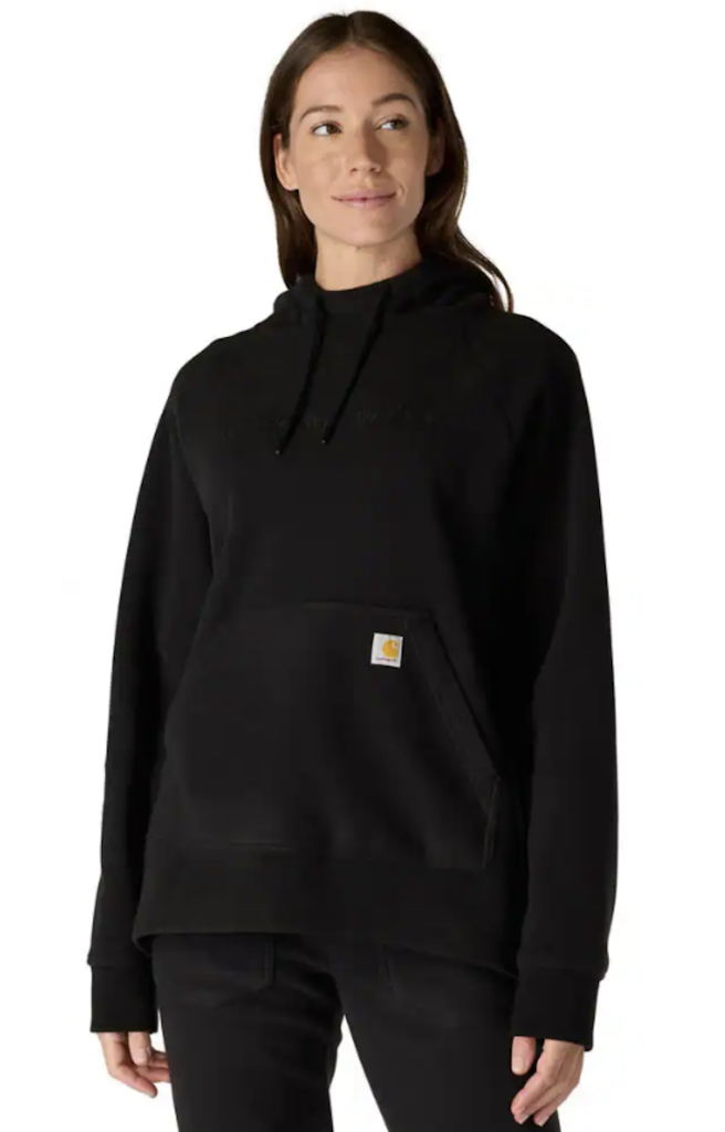 Carhartt Women's Force Oversized-Fit Fleece Hooded Sweatshirt: $38.99 Carhartt Women's Force Oversized-Fit Fleece Hooded Sweatshirt: $38.99