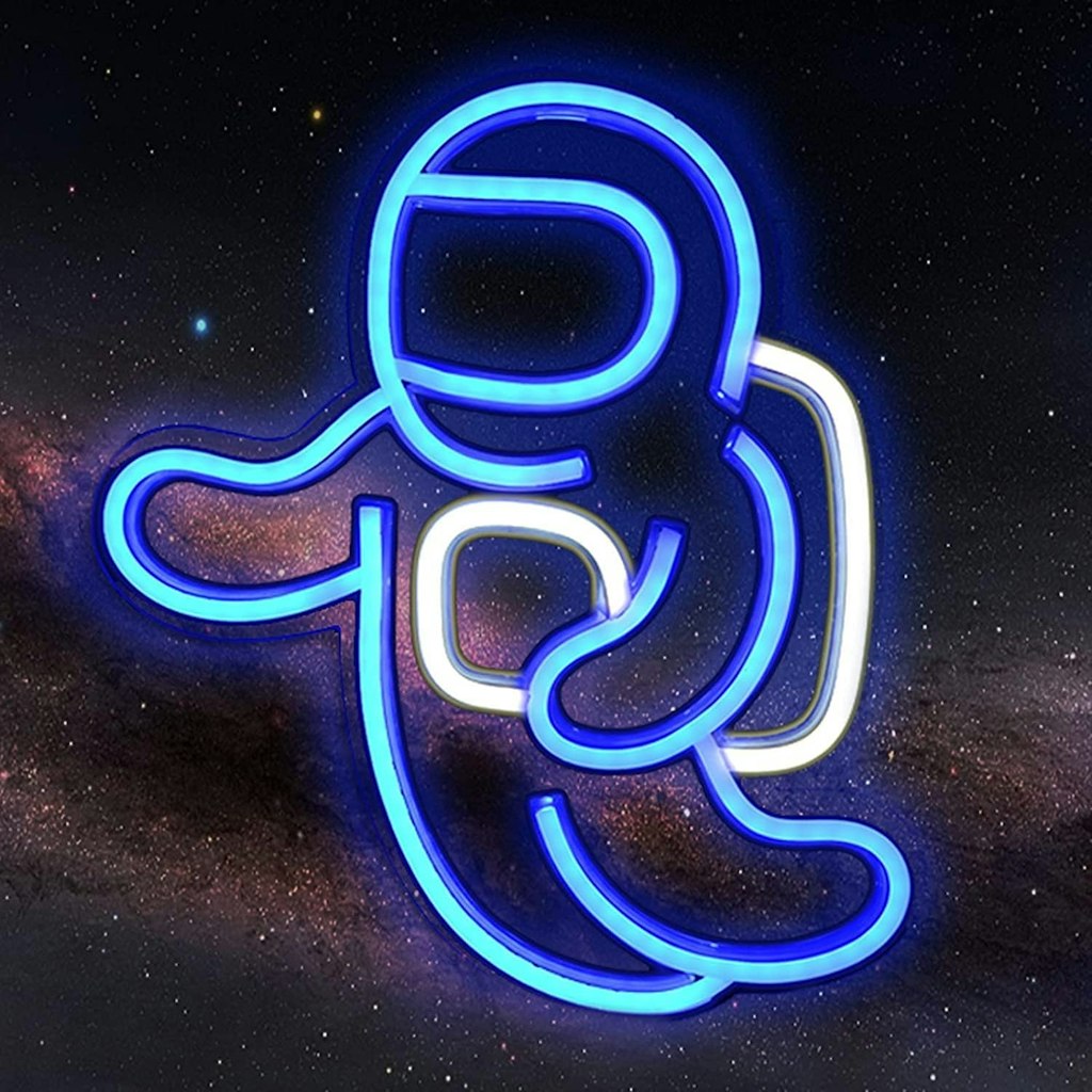 Astronaut Neon Light: $14 Astronaut Neon Light: $14