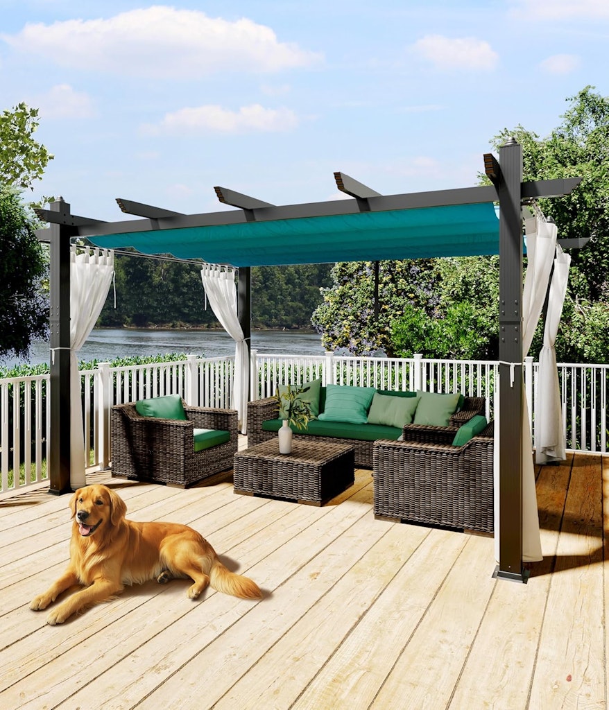 GarveeLife 10x13-Foot Aluminum Pergola: $200 GarveeLife 10x13-Foot Aluminum Pergola: $200