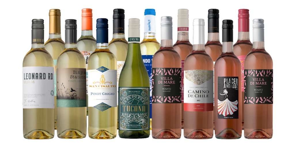 Splash Wines Super Sippers White and Rosé 15-Pack