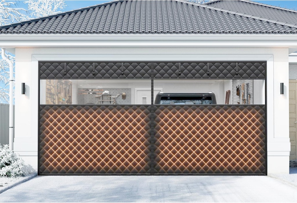 9x7-Foot Car Garage Door Insulation Kit: $56 9x7-Foot Car Garage Door Insulation Kit: $56