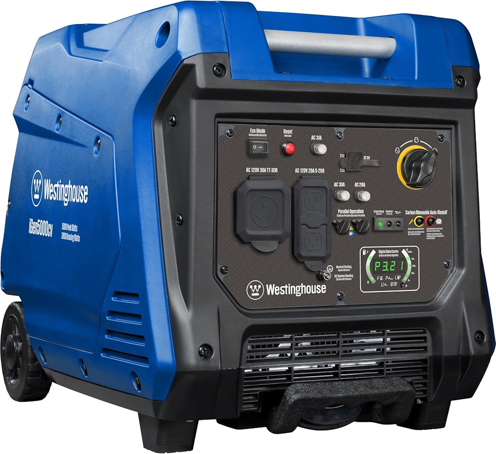 Westinghouse 5000 Peak Watt Super Quiet Portable Inverter Generator: $679 Westinghouse 5000 Peak Watt Super Quiet Portable Inverter Generator: $679