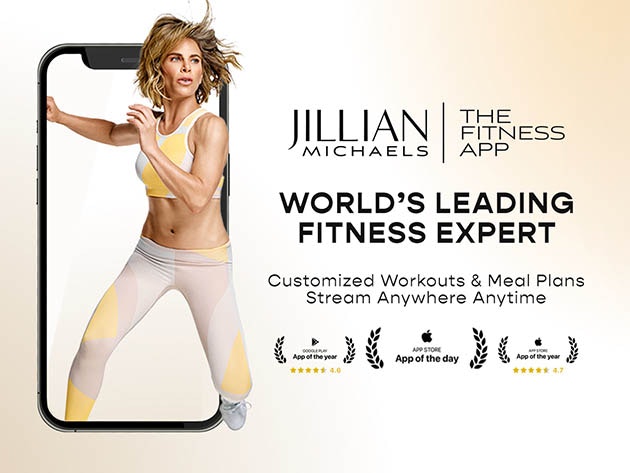 Jillian Michaels: The Fitness App: $150 for Lifetime Subscription