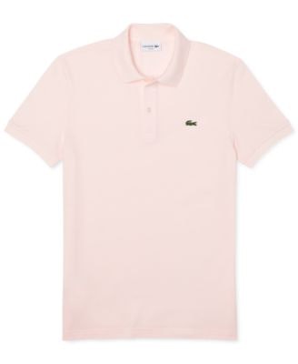 Lacoste Men's Slim Fit Short Sleeve Ribbed Polo Shirt: $41.13