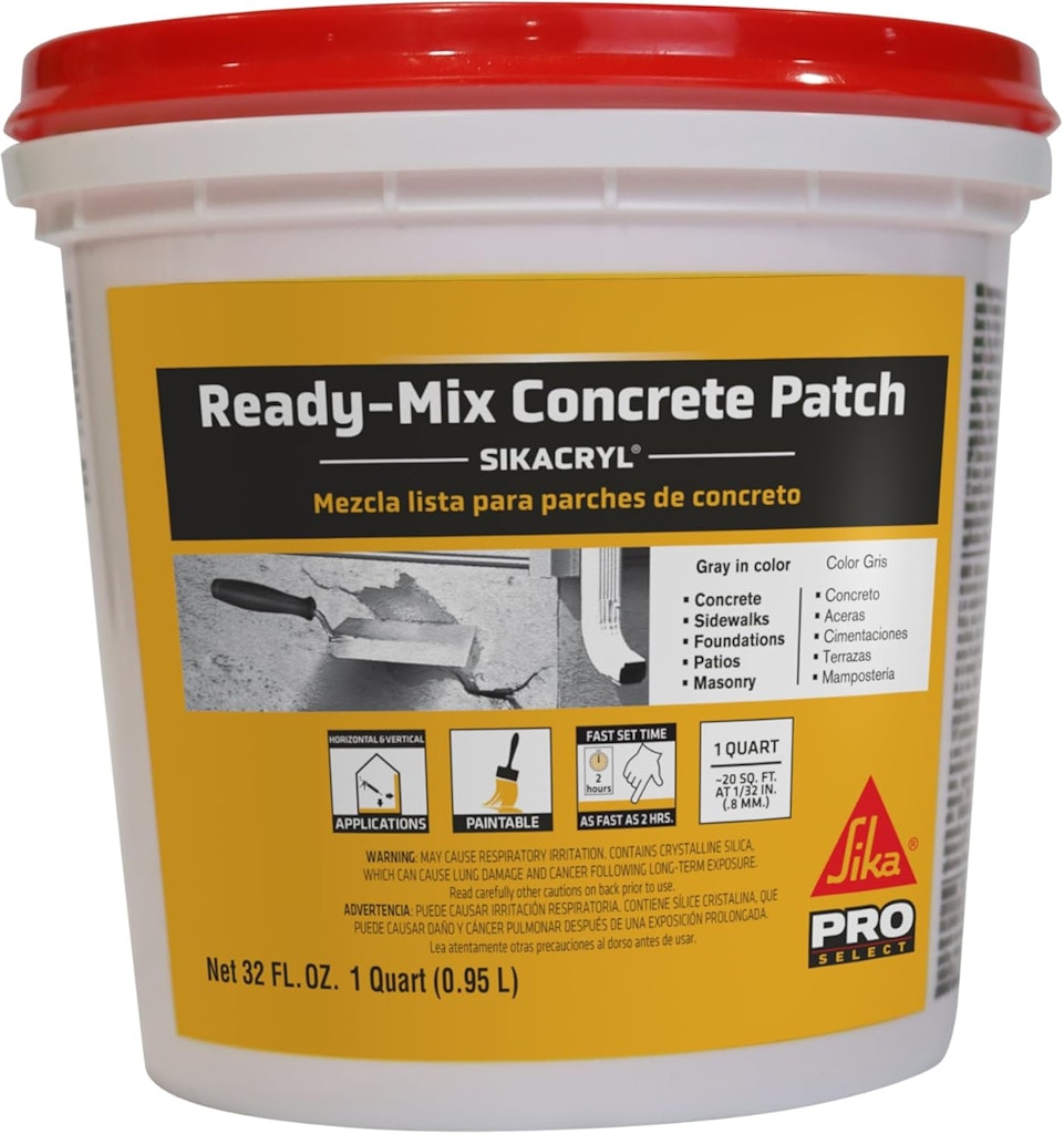 Sika Sikacryl Ready-Mix 1-Quart Concrete Patch: $8.48