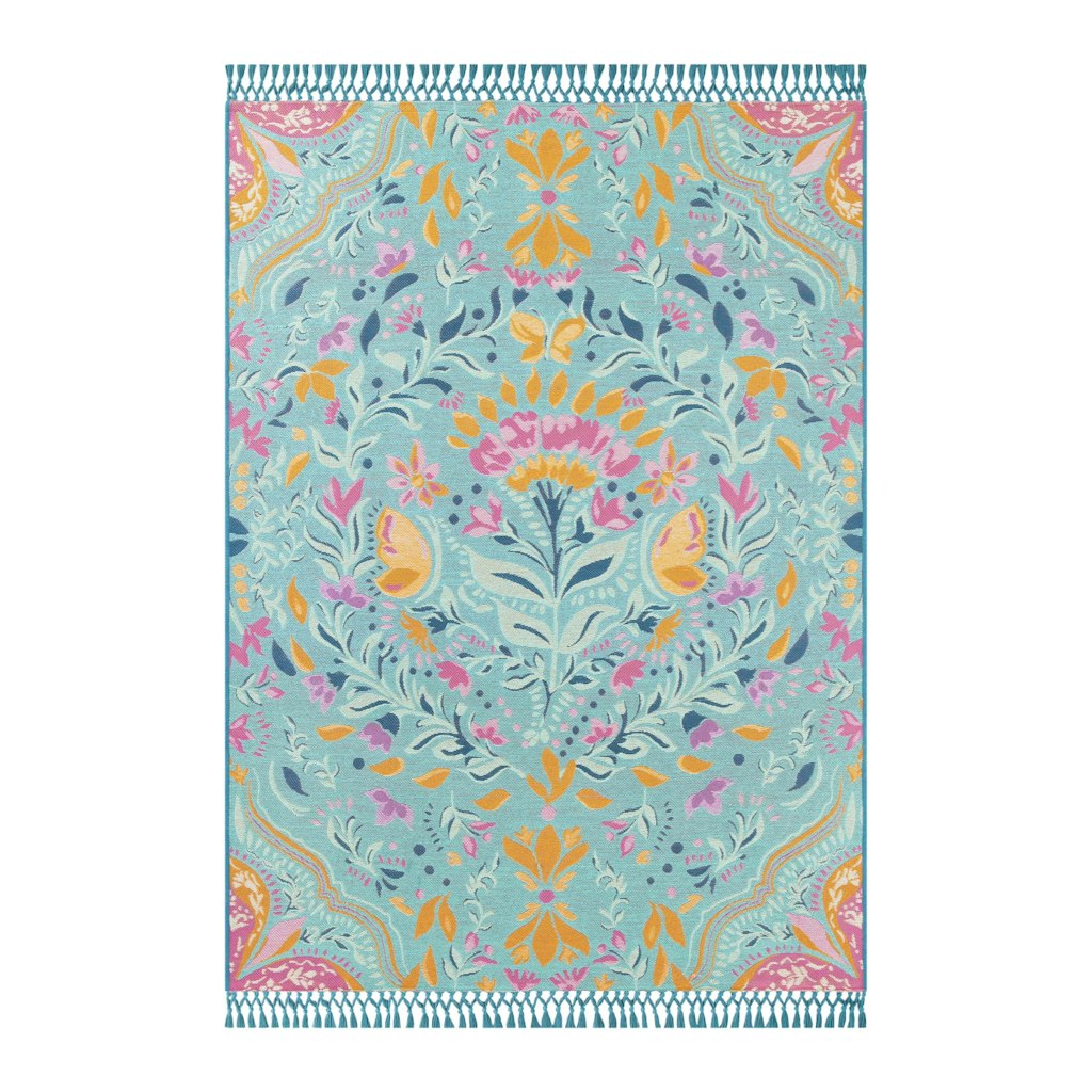 The Pioneer Woman Folk Geo 7x10ft Outdoor Rug: $46