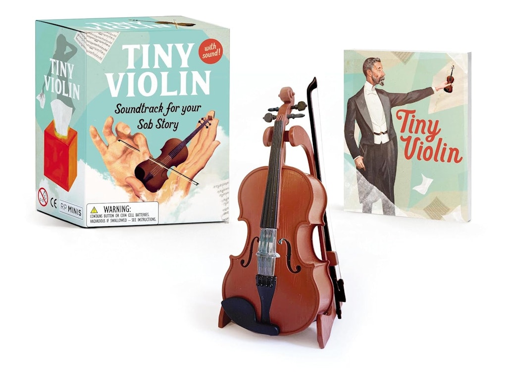Tiny Violin w/ Accessories: $12 Tiny Violin w/ Accessories: $12