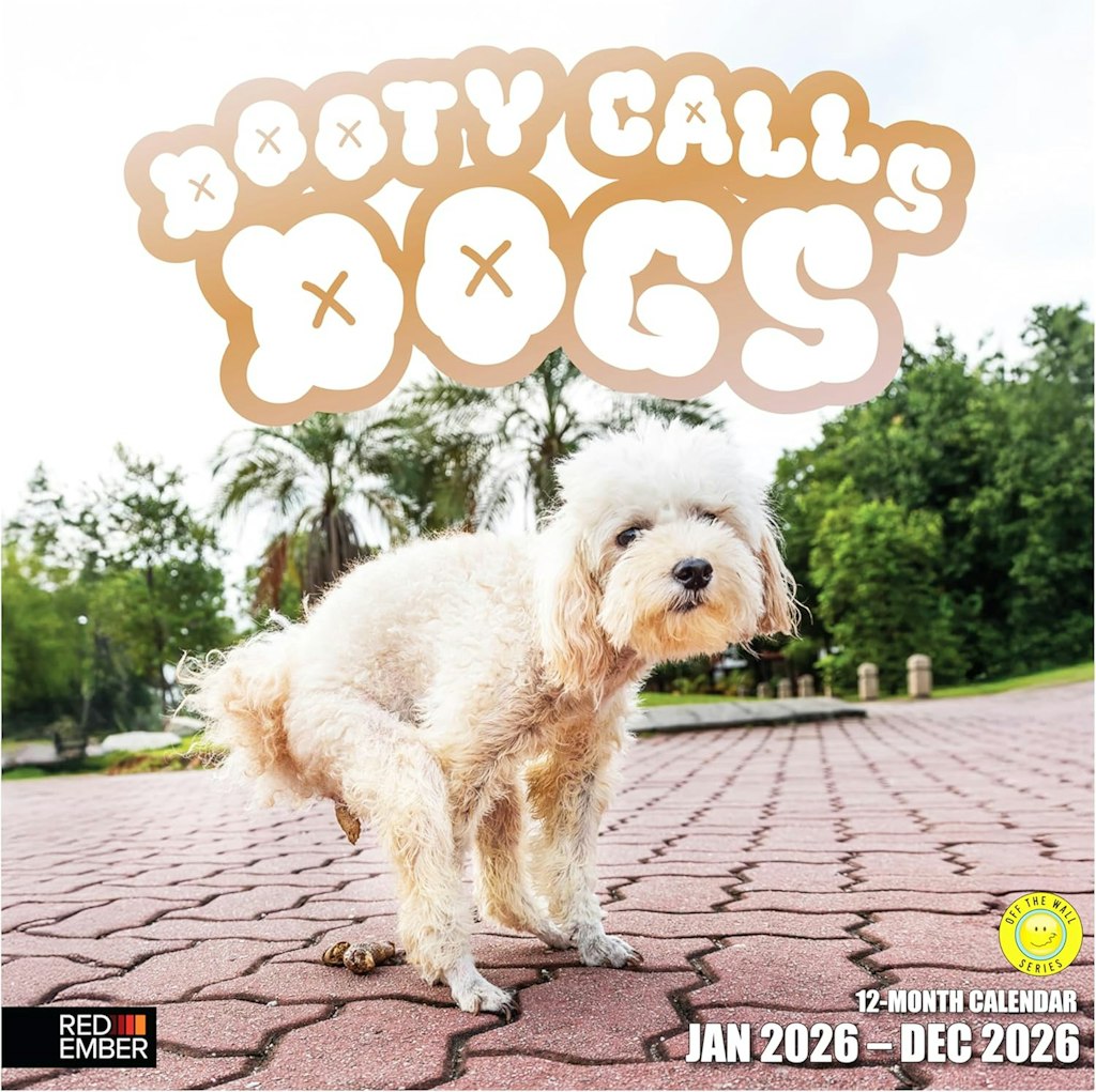  Dooty Calls Dogs 2026 Wall Calendar : $2.99