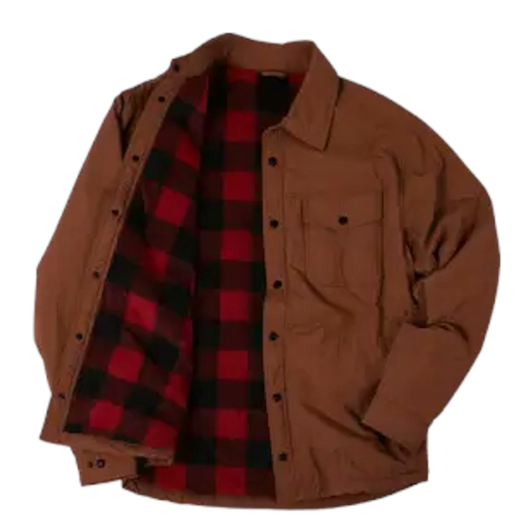  32 Degress Men's Commuter Tech Fleece-Lined Shirt Jacket : $20