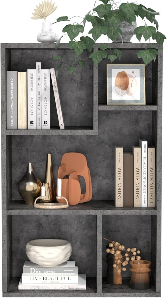 Vecelo 5-Shelf Contemporary Bookshelf: $29.88 Vecelo 5-Shelf Contemporary Bookshelf: $29.88