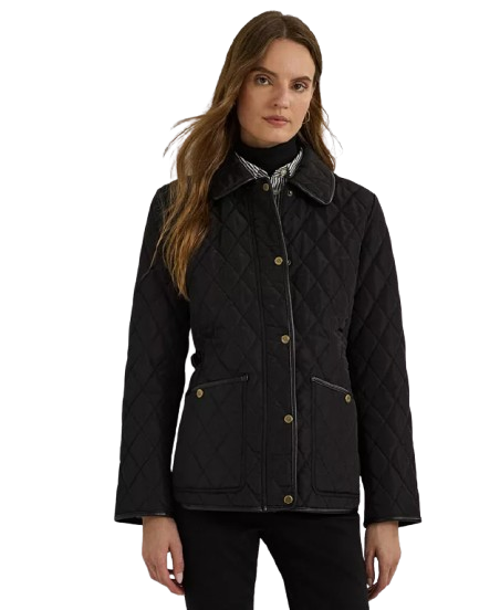 Lauren Ralph Lauren Women's Quilted Velboa-Lined Coat: $87.99