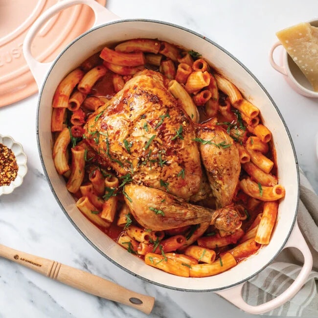Le Creuset 8-Quart Signature Oval Dutch Oven: $300 Le Creuset 8-Quart Signature Oval Dutch Oven: $300