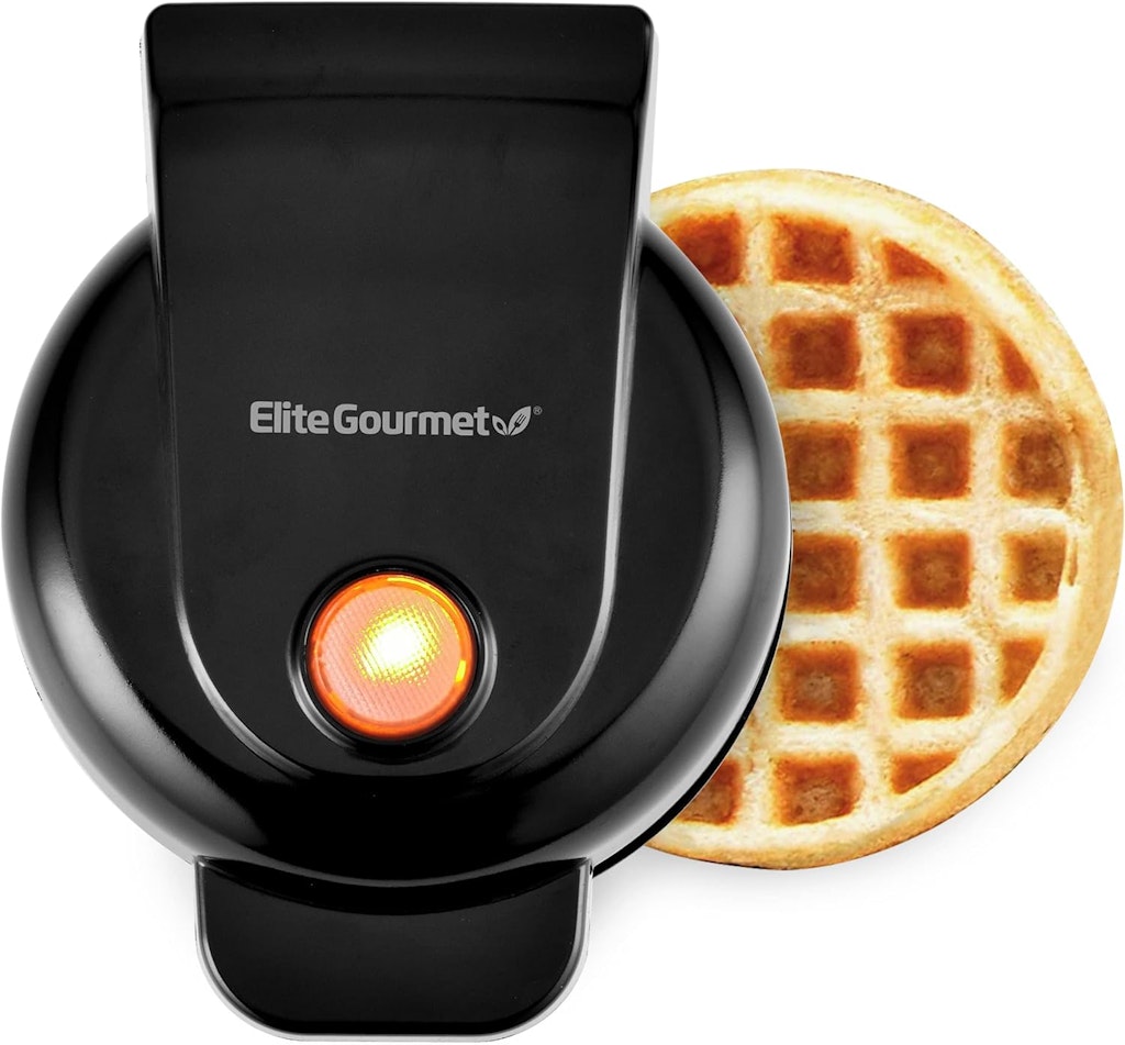 Elite Gourmet Electric Nonstick Mini Waffle Maker: $9.50 Elite Gourmet Electric Nonstick Mini Waffle Maker: $9.50