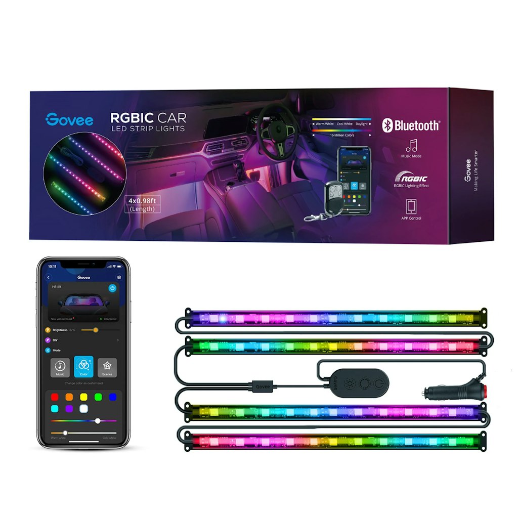 Govee 4-ft LED Multicolor Strip Light: $30