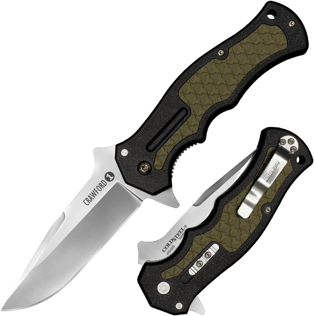 Cold Steel Crawford Model 1 3.5" 4034SS Clip Point Blade: $18.78 Cold Steel Crawford Model 1 3.5" 4034SS Clip Point Blade: $18.78