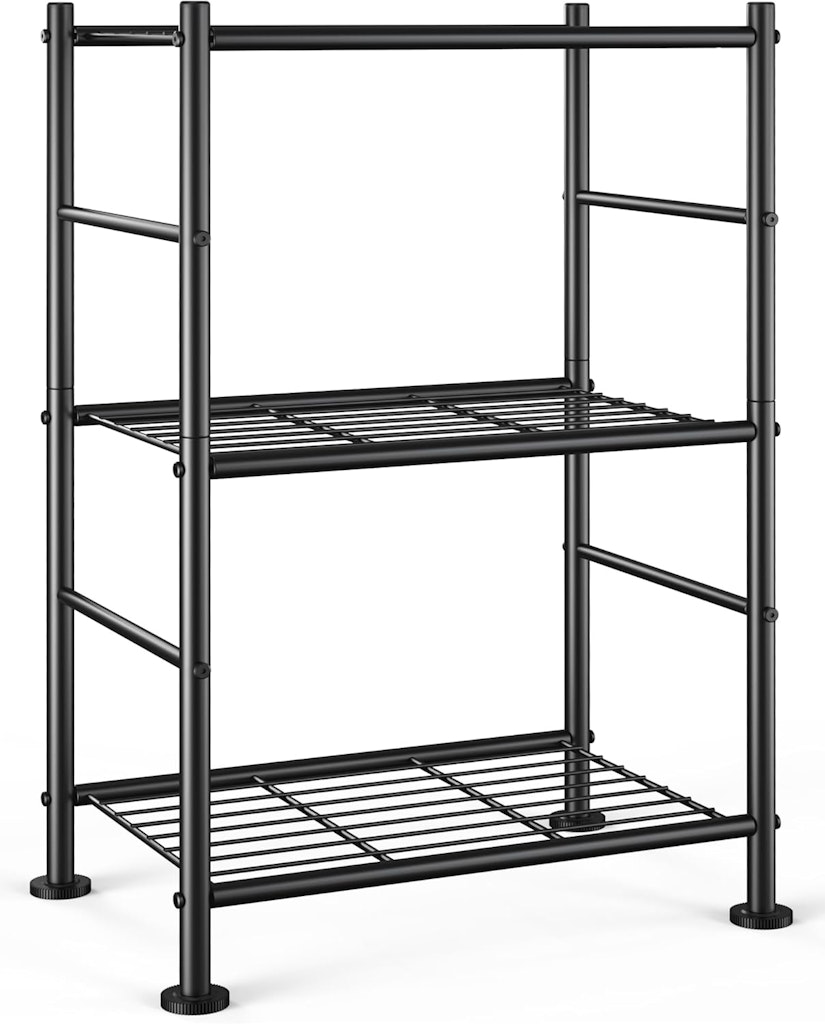 3-Tier Shelf Organizer: $20 3-Tier Shelf Organizer: $20