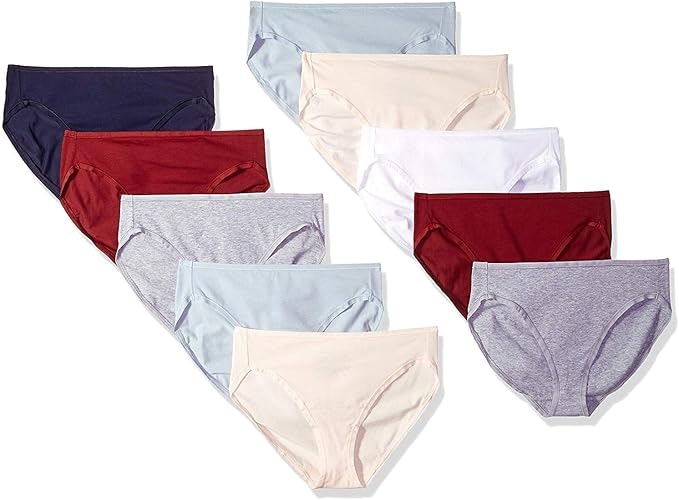 Amazon Essentials Women's Cotton Briefs 10-Pack: $7.85 Amazon Essentials Women's Cotton Briefs 10-Pack: $7.85