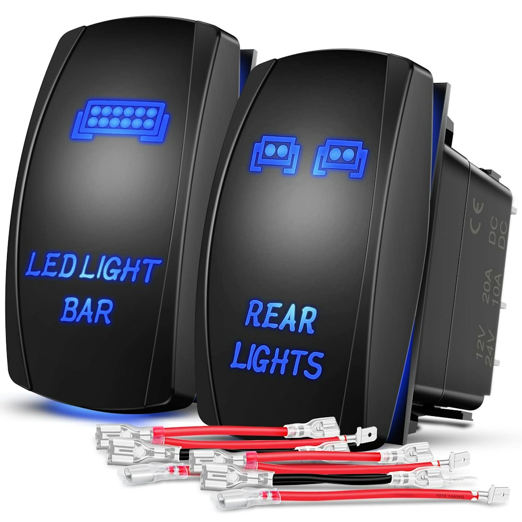 Nilight Rocker Switch 2-Pack : $13 Nilight Rocker Switch 2-Pack : $13