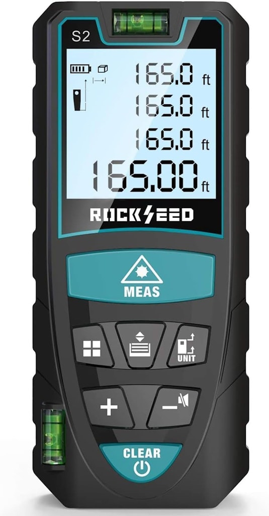 RockSeed 165-Foot Digital Laser Distance Meter: $16 RockSeed 165-Foot Digital Laser Distance Meter: $16