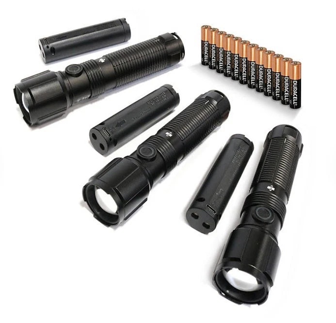 3-Piece LED Flashlight Set: $14