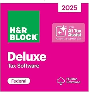 H&R Block Tax Software Deals at Amazon: Up to 40% off