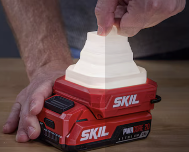SKIL 12V/20V Collapsible LED Lantern: $15