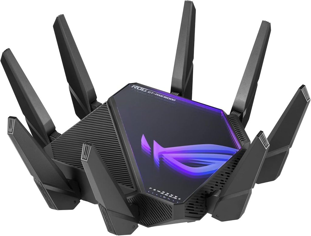 ASUS ROG Rapture GT-AXE16000 WiFi 6E Router: $290 ASUS ROG Rapture GT-AXE16000 WiFi 6E Router: $290